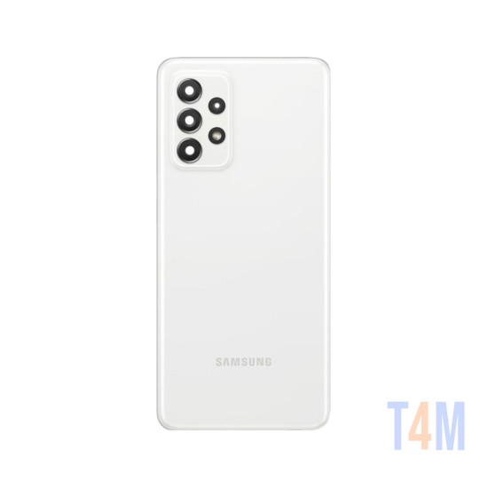 TAMPA TRASEIRA COM LENTE SAMSUNG GALAXY A52S 5G/A528 BRANCO